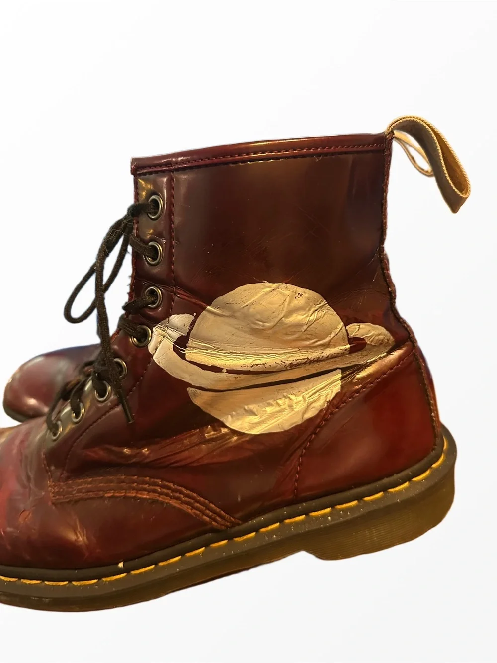 Dr. Martens 1460 Cherry Classic Vegan Leather Boots